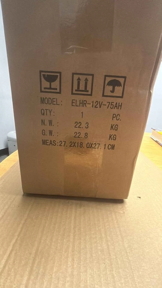 12v 75ah rechargeable lead acid battery - photo 2