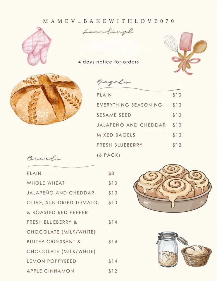 Sourdough Bread, Bagels, and Cinnamon Rolls - photo 2