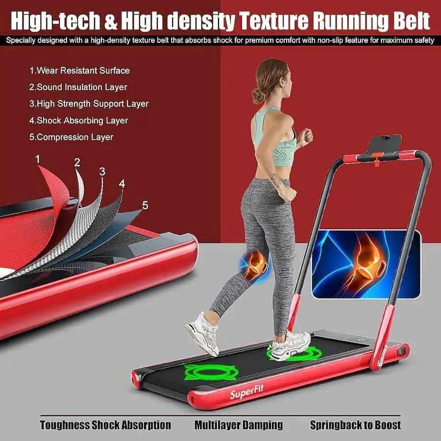 2 in 1 Folding Under Desk Treadmill - photo 2