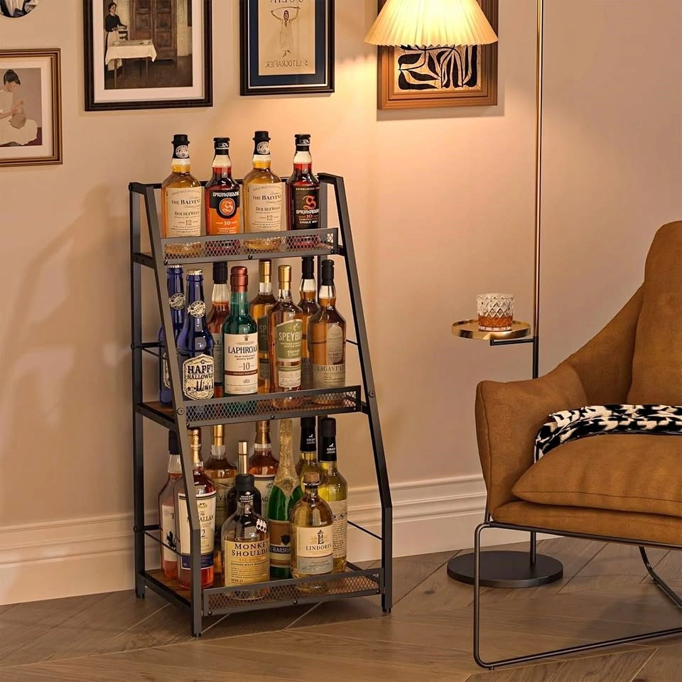 3 Tier Liquor Stand For Home Bar