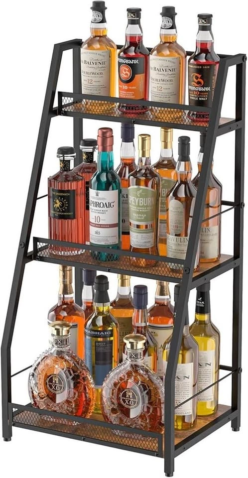 3 Tier Liquor Stand For Home Bar - photo 2