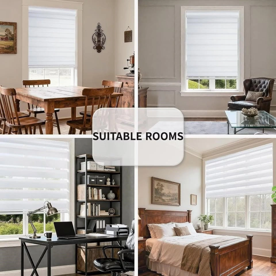 Cordless Zebra window blinds/Shade 37"x72" - photo 3