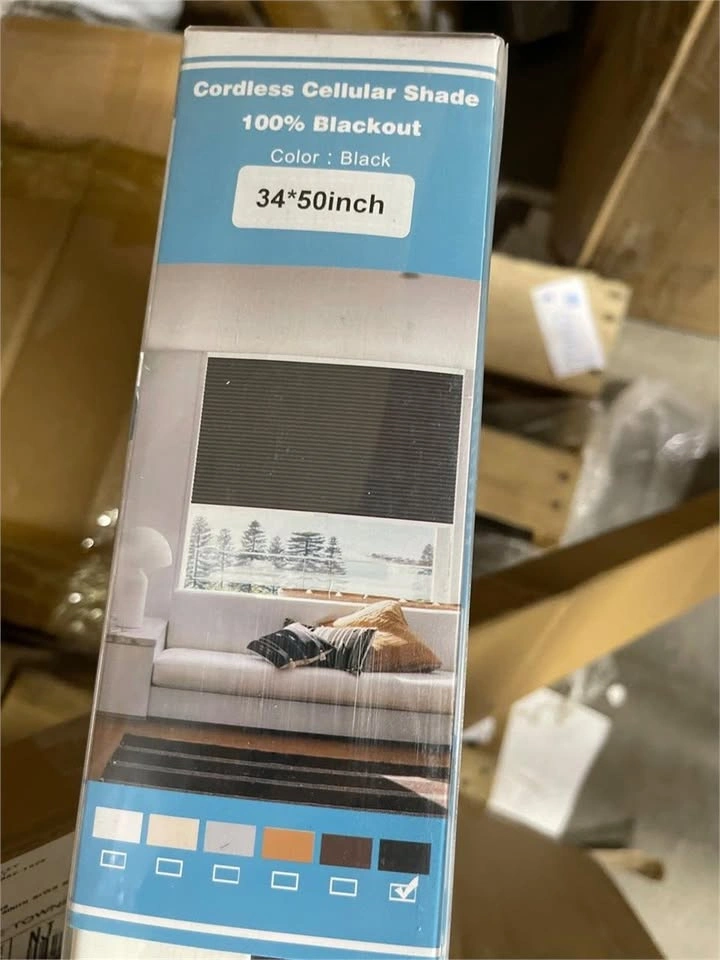 Cordless Cellular window blinds/Shade 34"x50" - photo 3