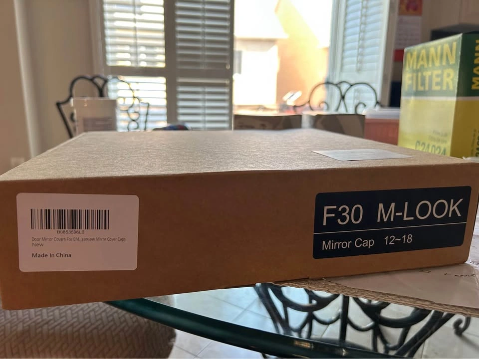Brand New BMW M-Look Mirror Caps OEM - photo 3