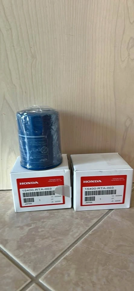 Genuine Honda Oil Filters 15400-RTA-003 – New OEM