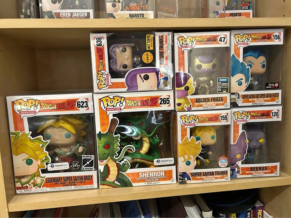 Rare Dragonball Funko Pops