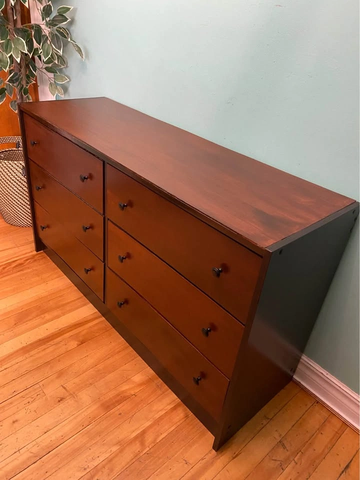 FREE DELIVERY: Long Refinished Dresser $340 (HRM) - photo 2