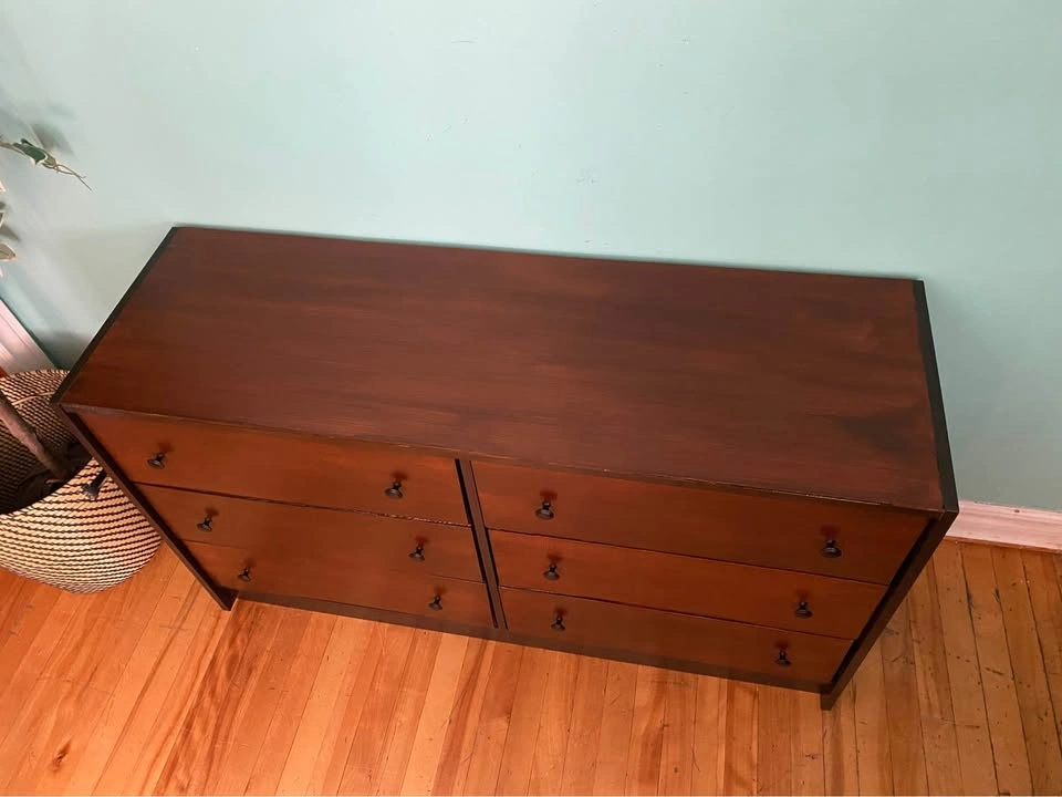 FREE DELIVERY: Long Refinished Dresser $340 (HRM) - photo 3