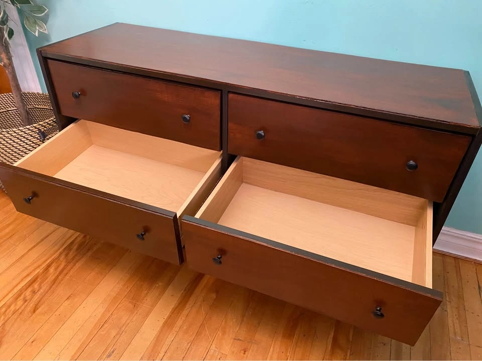 FREE DELIVERY: Long Refinished Dresser $340 (HRM) - photo 5