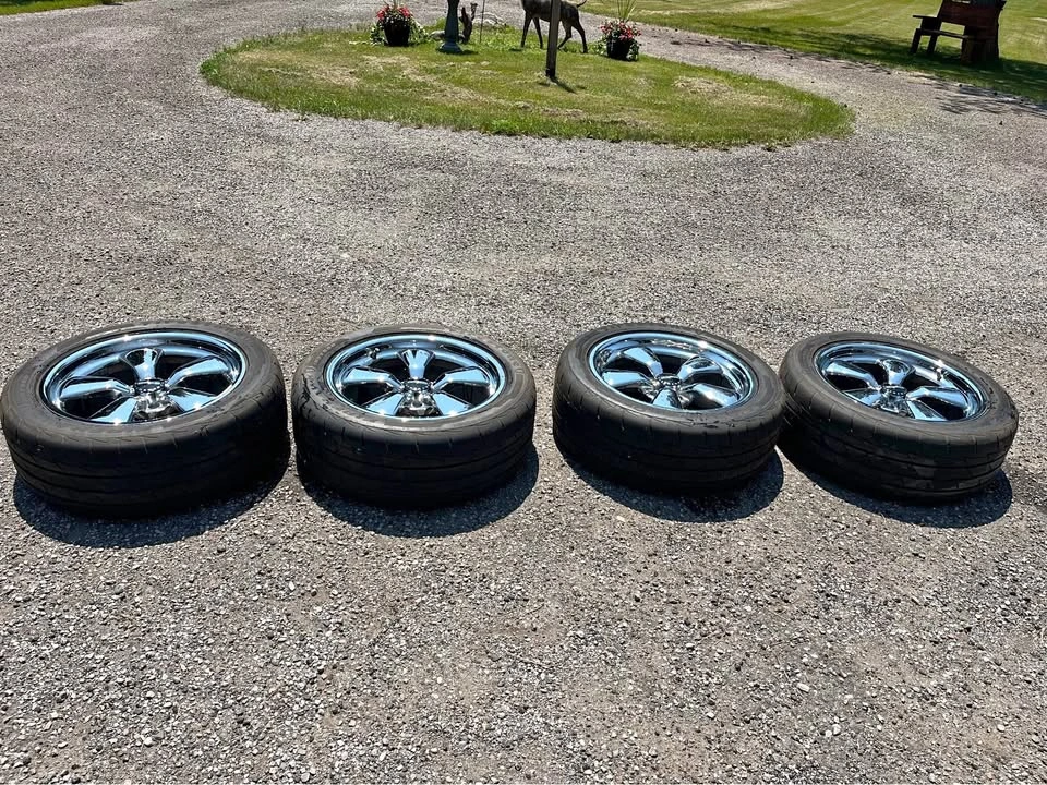 Cragar 617 Chrome Rims – 18x8 | Pristine Condition