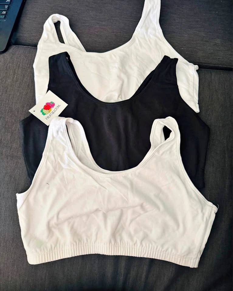 Fruit of The Loom Womens Built Up Tank Style Sports Bra size 40