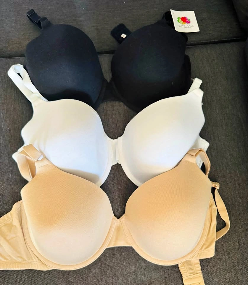 Fruit of The Loom Womens Comfortable T-Shirt Bra size 38D