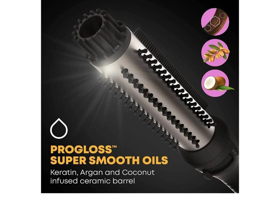 REVAMP Progloss Volume & Wave Ceramic Hot Brush - photo 3