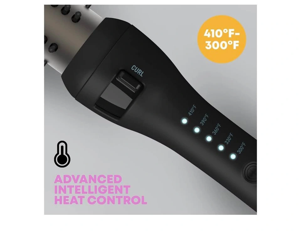 REVAMP Progloss Volume & Wave Ceramic Hot Brush - photo 4