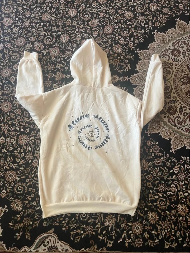 4Tune Cream Zip-Up Hoodie - Size L - photo 2