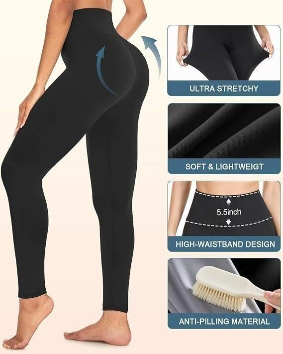 GROTEEN 3 Pack Leggings for Women - photo 2