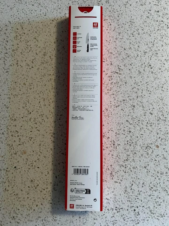 Zwilling Pro 7” Chef’s Knife (180mm) – Brand New in Box - photo 2