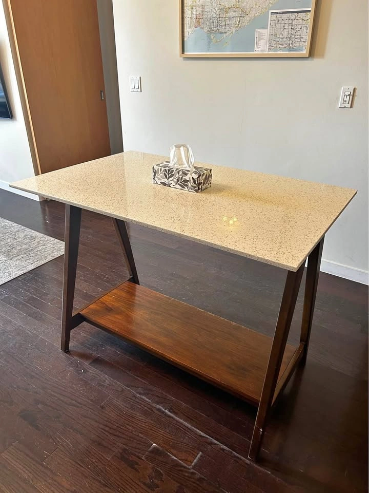West Elm Counter-Height Kitchen Island / High Top Table