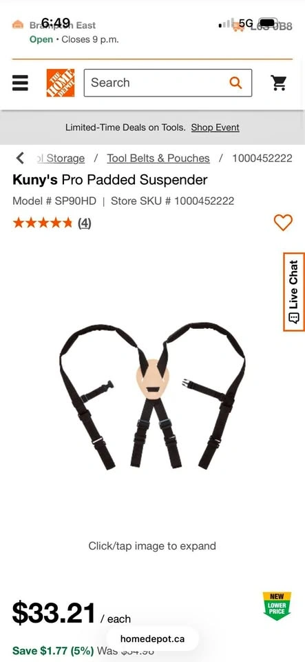 Kuny’s Construction Suspenders