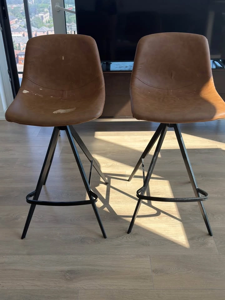 High Bar Stools – Set of 2 - photo 2