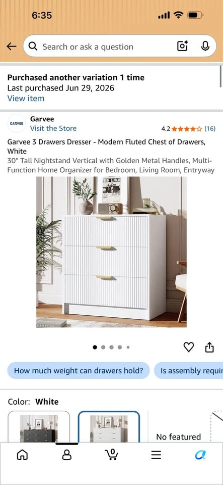Brand New Garvee 5-Drawer Dresser - photo 3