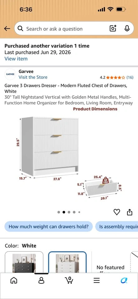 Brand New Garvee 5-Drawer Dresser - photo 4