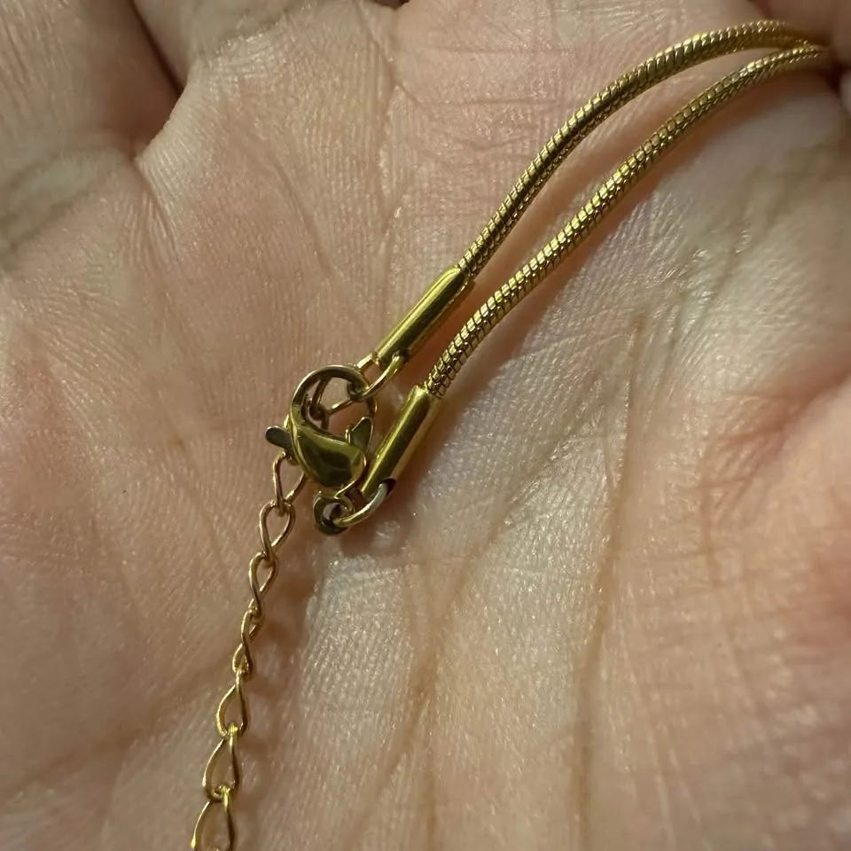 NEW 🧡 Tropical Fish Pendant Necklace Engraved Stainless Steel image indicator(10)