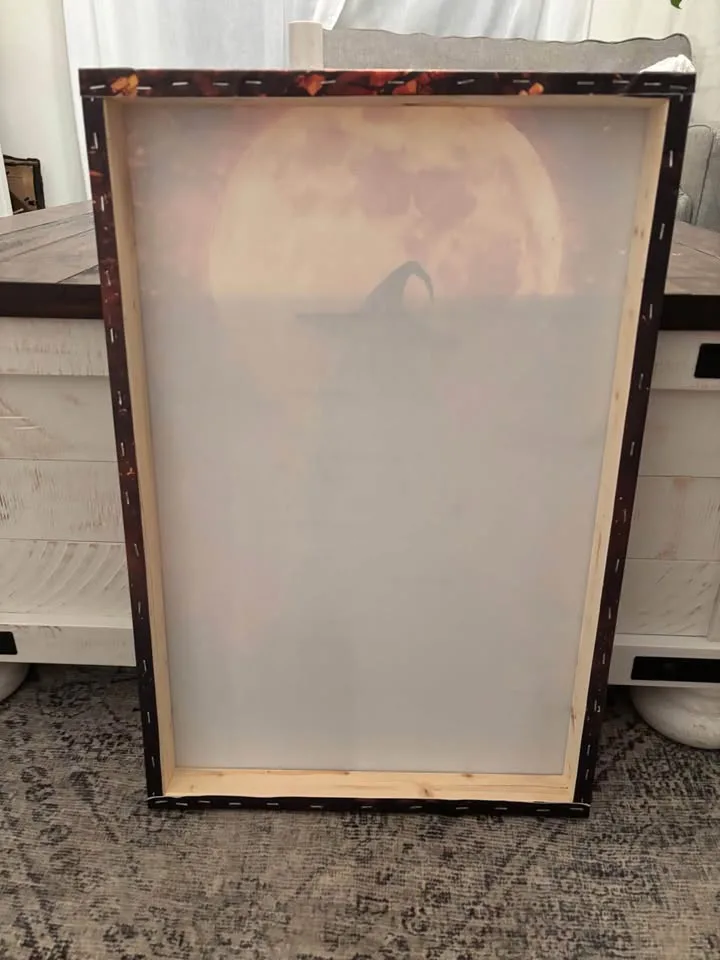 Golden Moon Witch Canvas-Ready To Hang image indicator(7)