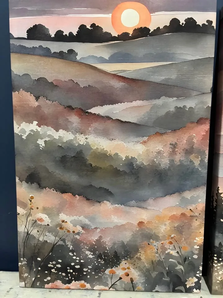 Beautiful Sunset Canvases Ready to hang image indicator(5)