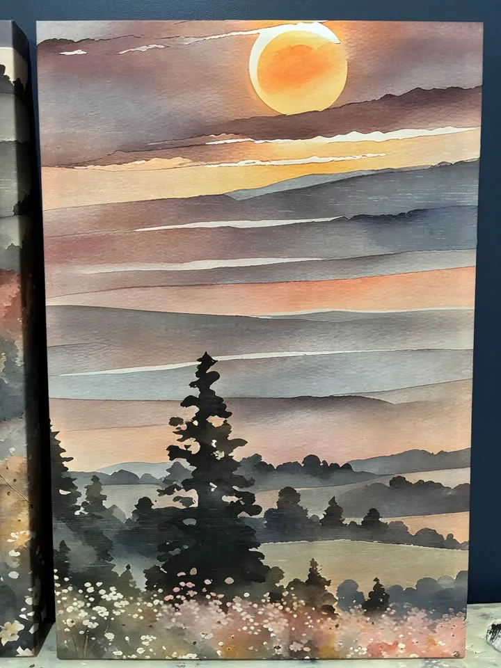 Beautiful Sunset Canvases Ready to hang image indicator(6)