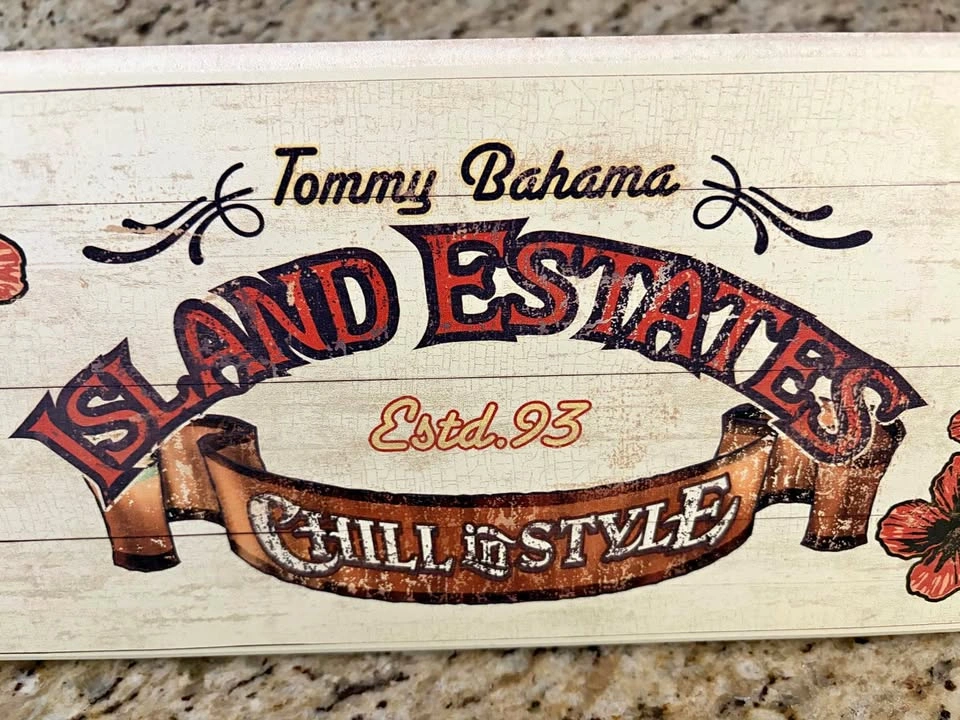 Tommy Bahama Sign