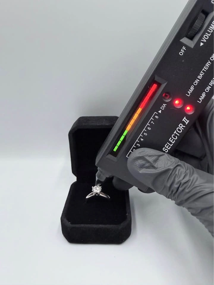 VVS1 Lab Grown Diamond Ring In 925 Sterling Silver - photo 2