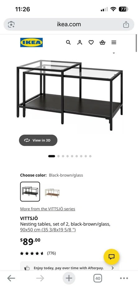Coffee table set of 2 - photo 2