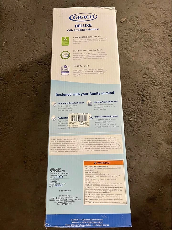 Grace Deluxe Crib Mattress