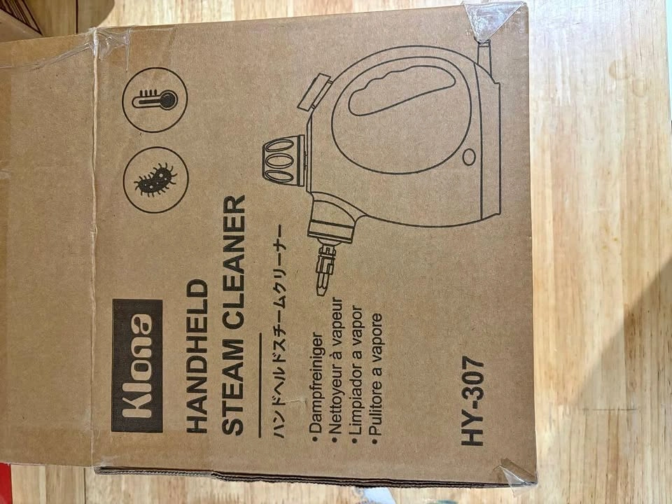 Handheld Steam Cleaner with Attachments - New