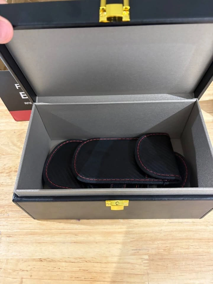 Faraday Key Box + 4 RFID Blocking Pouches - New - photo 3