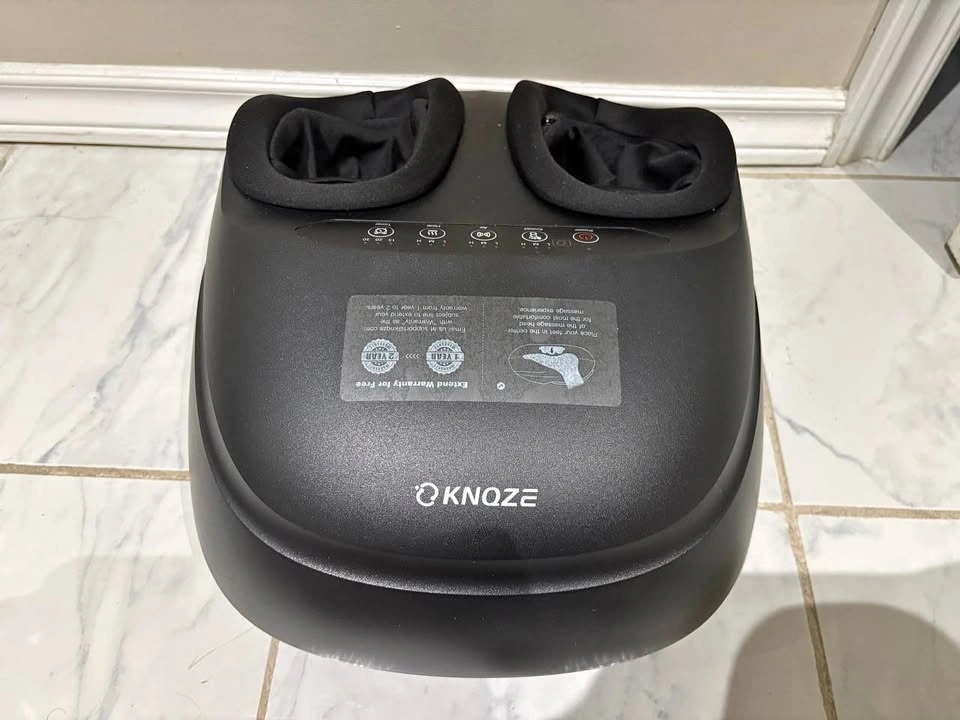 Shiatsu Foot Massager with Heat & Compression - New