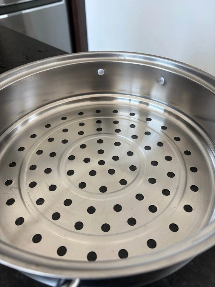 28cm Stainless Steel Soup Pot and Steamer - photo 3
