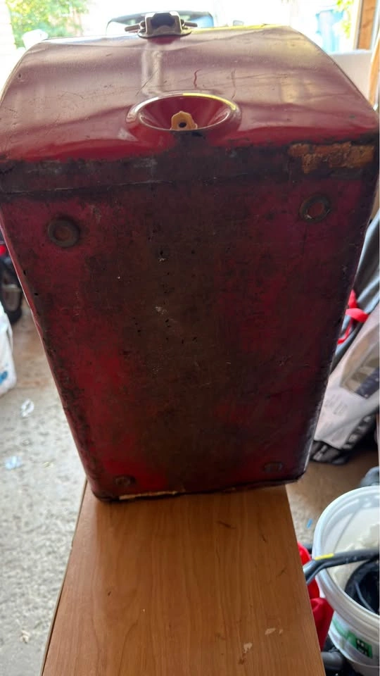 Vintage Coca-Cola Metal Picnic Cooler - photo 5