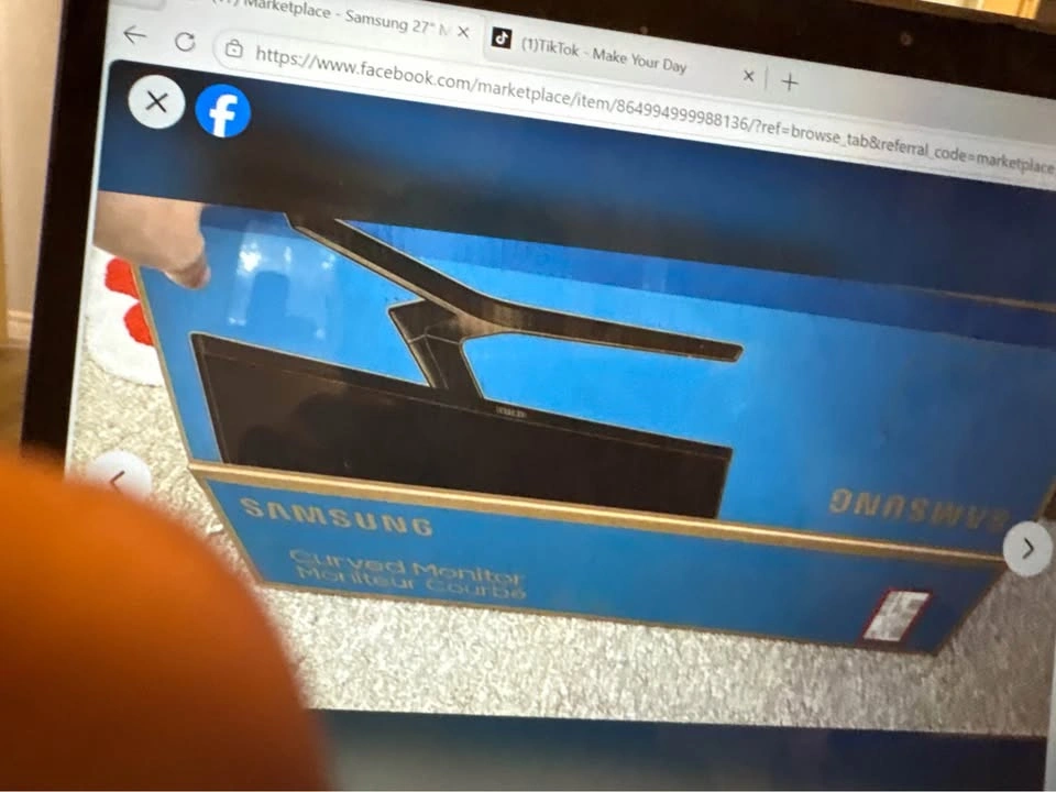 Samsung 27” monitor - photo 3