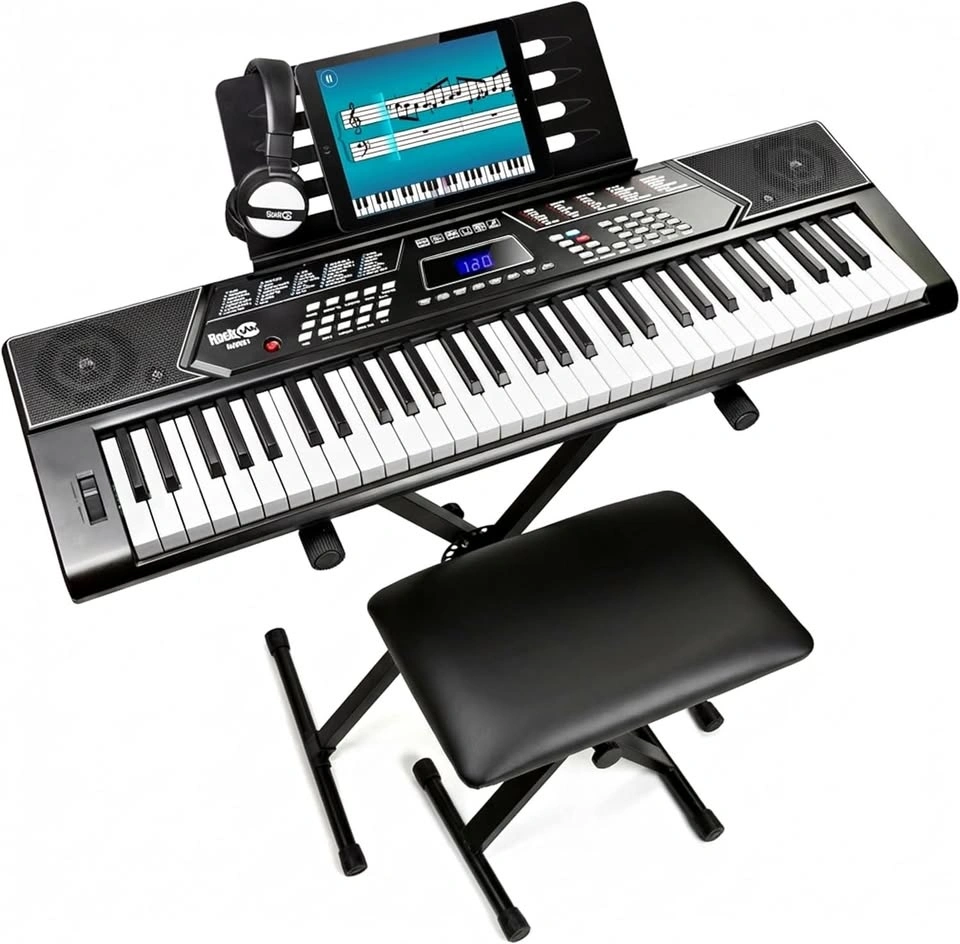 RockJam 61-Key Digital Piano Set – Like New in Original Box