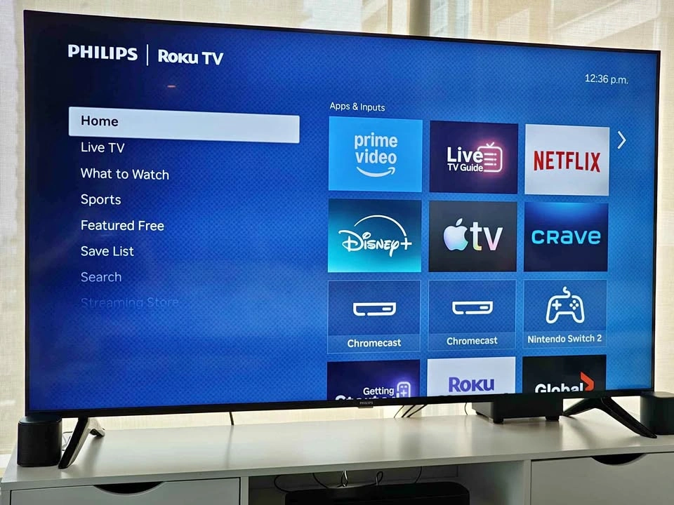 65 inch Phillips Roku TV