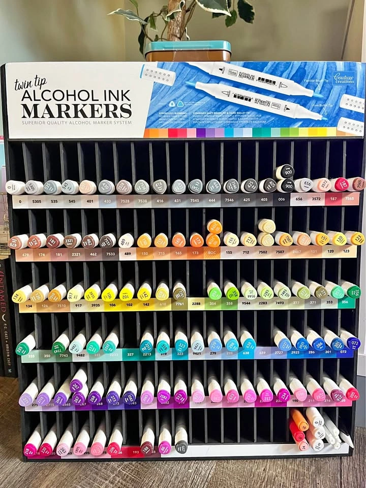 Couture Creations Alcohol Ink Marker Set and Card Making Supplie