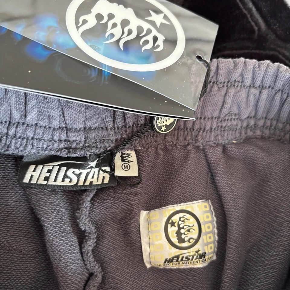 Grey Hellstar Shorts - Size M - photo 4