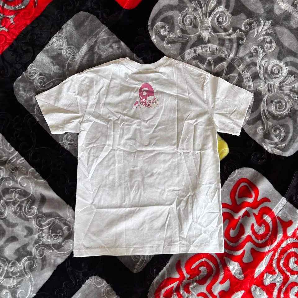 Pink Sakura Tree Bape Tee - Size S - photo 3