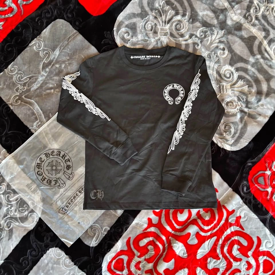 Black Chrome Hearts Longsleeve - Size S