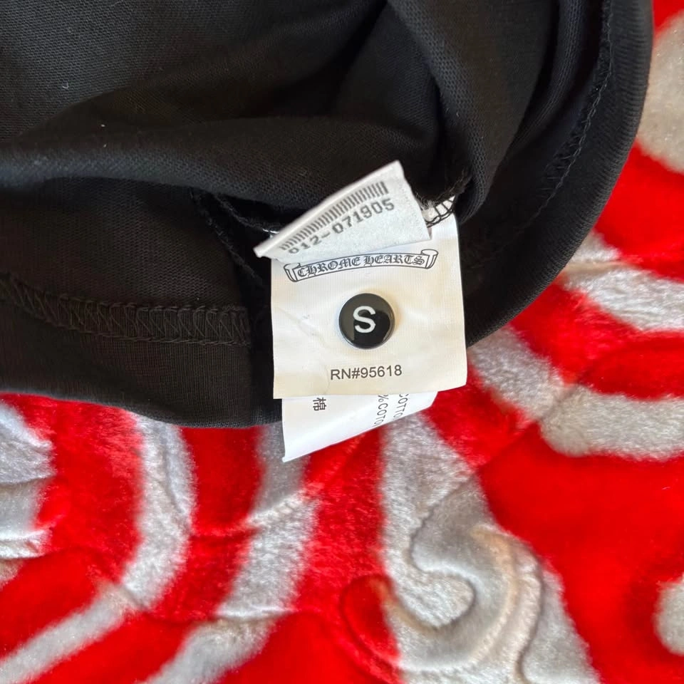 Black Chrome Hearts Longsleeve - Size S - photo 5