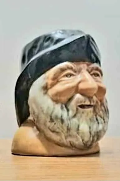 Vtg.Crown Devon Staffordshire Fisherman Toby Pitcher thumbnail