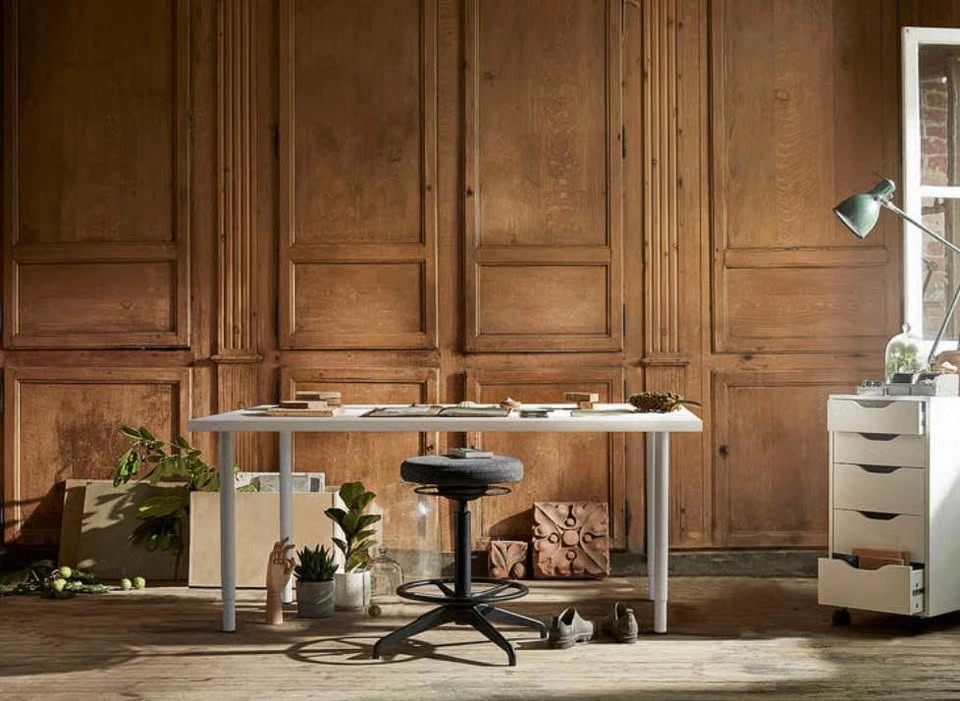 White desk 140cm - photo 4