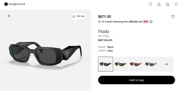 New Woman’s Prada Sunglasses - photo 3